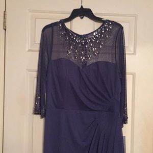 Alex Periwinkle evening dress